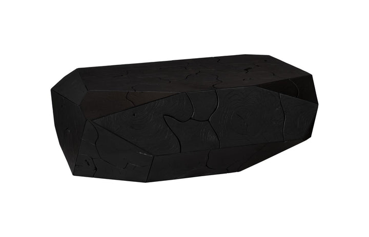 Prism Coffee Table, Black Finish by Phillips Collection — view 1
