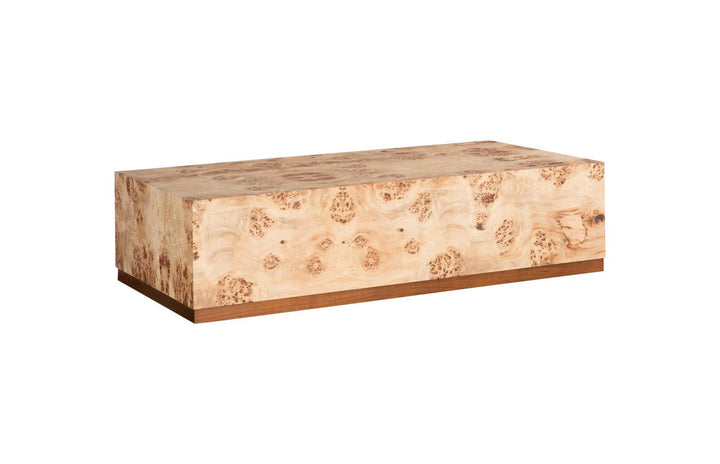 Burl Block Coffee Table by Phillips Collection — view 3
