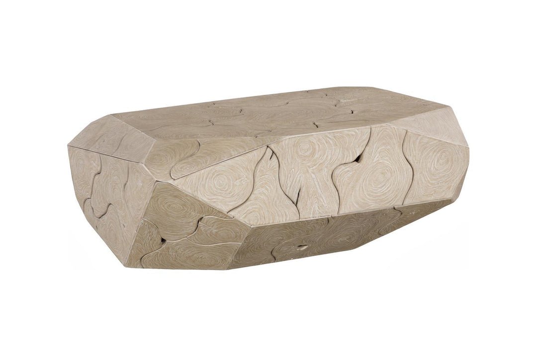 Prism Coffee Table, Oat Finish by Phillips Collection — view 1