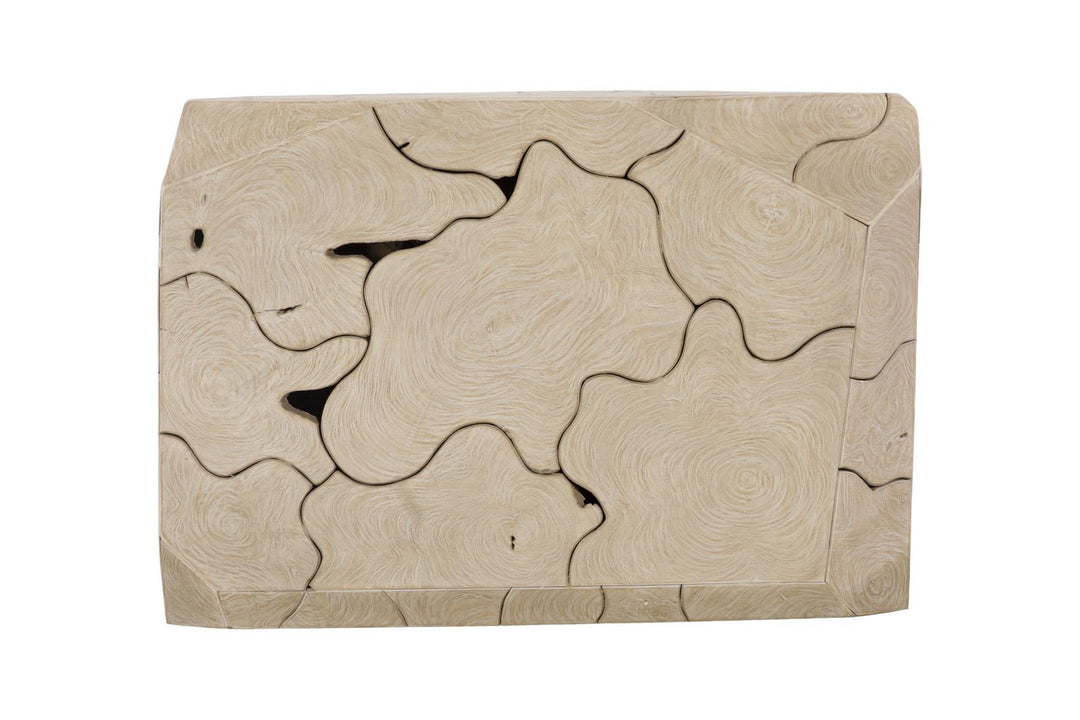 Prism Coffee Table, Oat Finish by Phillips Collection — view 2
