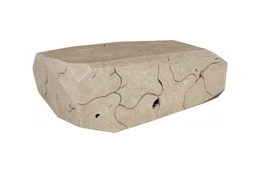 Prism Coffee Table, Oat Finish by Phillips Collection — view 3