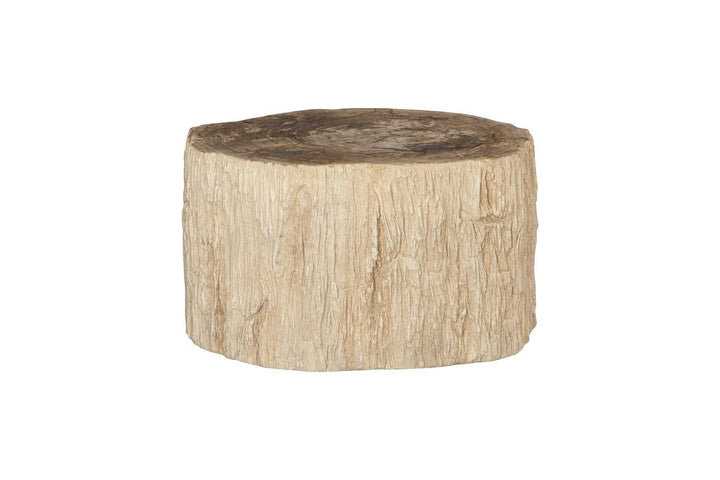 Chaka Petrified Coffee Table, Rough, Brown, Small by Phillips Collection — view 1