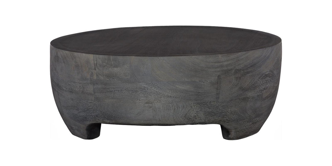 Low Coffee Table, Charcoal by Phillips Collection — view 3