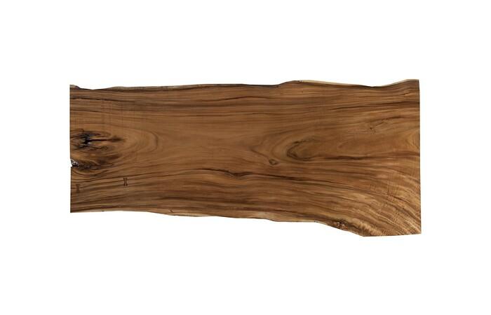 Origins Dining Table, Live Edge, Natural, Satin Black Legs TH109332 Phillips Collection