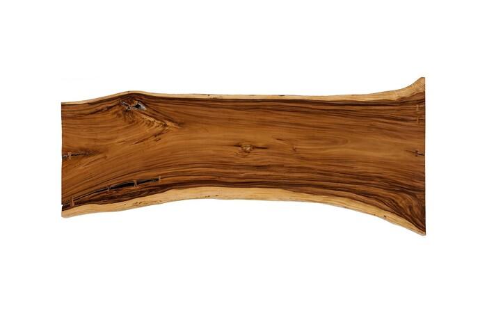 Origins Dining Table, Live Edge, Natural, Satin Black Legs TH109763 Phillips Collection