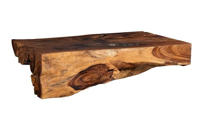 Chamcha Wood Dining Table, Natural TH112710 Phillips Collection