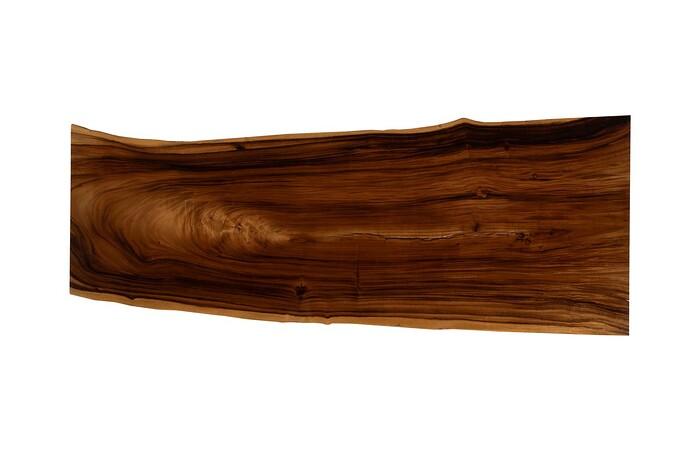 Origins Dining Table, Live Edge, Natural, Satin Black Legs TH112734 Phillips Collection