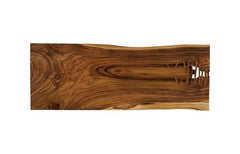 Origins Dining Table, Straight Edge, Natural, Satin Black Legs TH113282 Phillips Collection