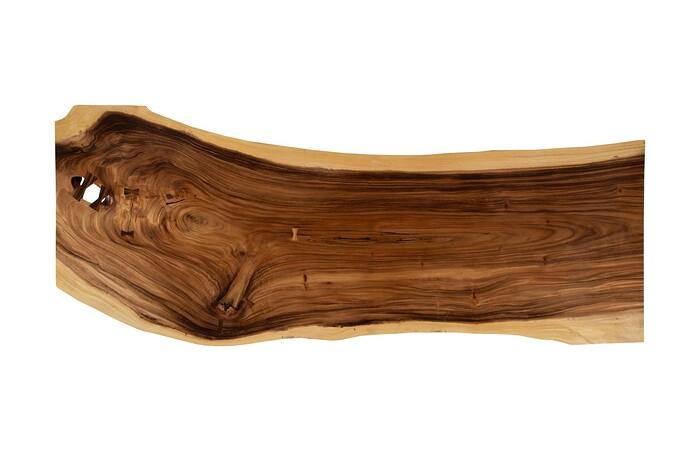Origins Dining Table, Live Edge, Natural, Satin Black Legs TH113473 Phillips Collection