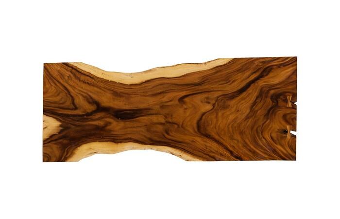 Origins Dining Table, Live Edge, Natural, Satin Black Legs TH115862 Phillips Collection