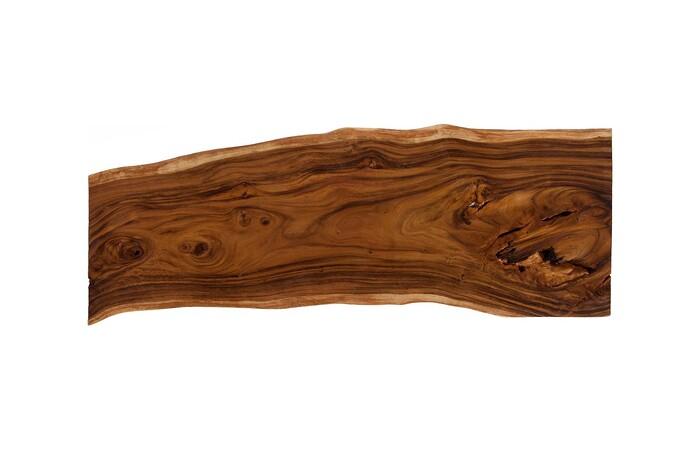 Origins Dining Table, Live Edge, Natural, Satin Black Legs TH116789 Phillips Collection