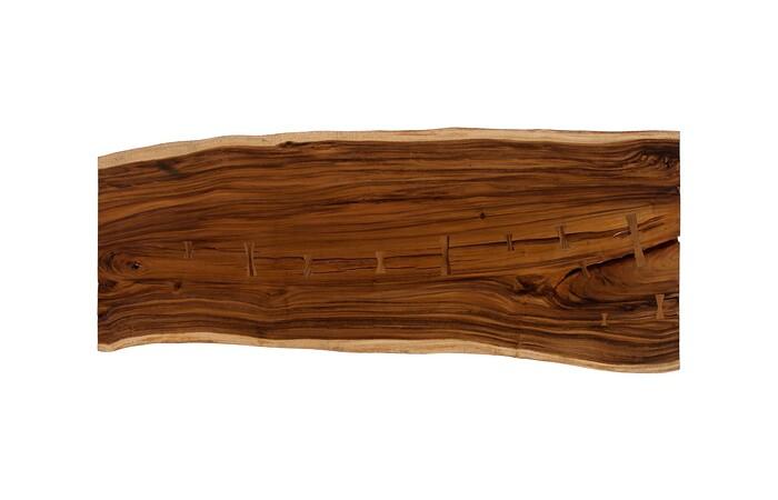Origins Dining Table, Live Edge, Natural, Satin Black Legs TH116793 Phillips Collection