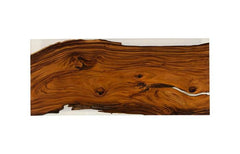 Origins Dining Table, Poured Resin, Straight Edge, Satin Black Legs TH119449 Phillips Collection