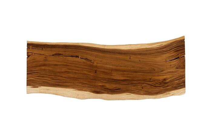 Origins Dining Table, Live Edge, Natural, Satin Black Legs TH120253 Phillips Collection