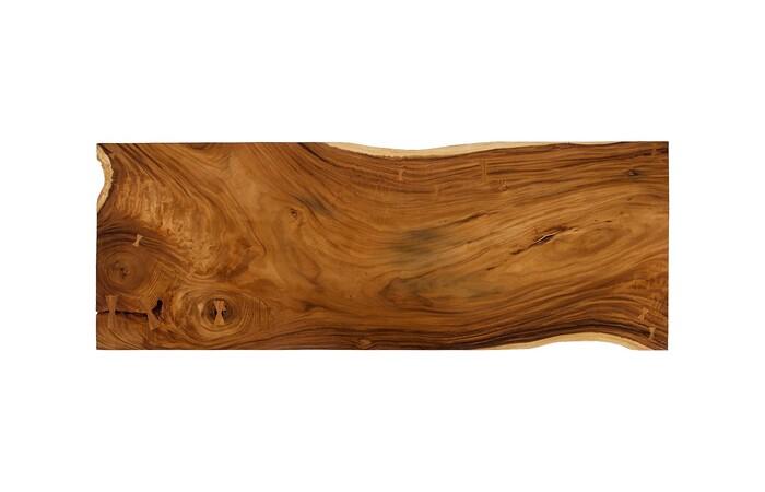 Origins Dining Table, Live Edge, Natural, Satin Black Legs TH120261 Phillips Collection