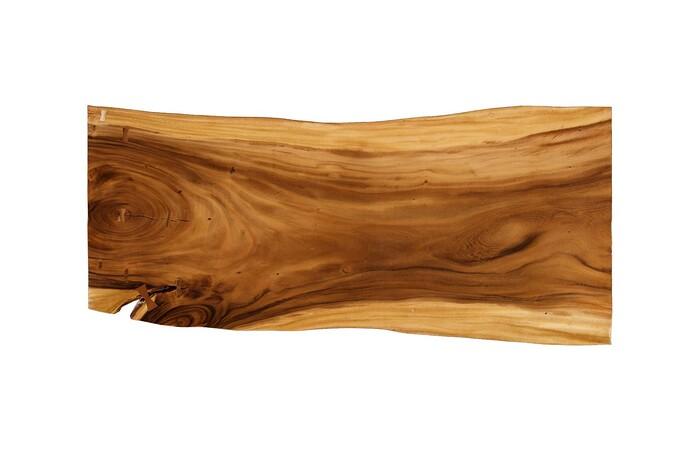Origins Dining Table, Straight Edge, Natural, Satin Black Legs TH122136 Phillips Collection