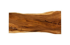 Origins Dining Table, Live Edge, Natural, Satin Black Legs TH122192 Phillips Collection