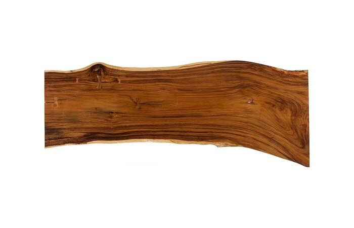 Origins Dining Table, Live Edge, Natural, Satin Black Legs TH122321 Phillips Collection