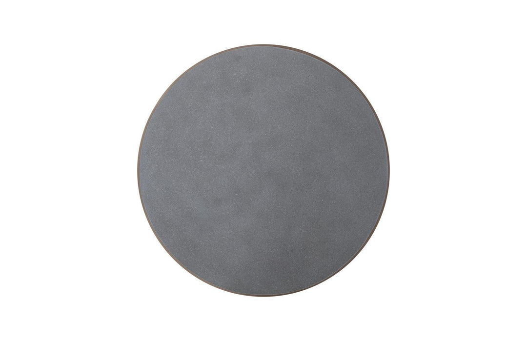 Kono Coffee Table, Bronze Finish with Concrete Top by Phillips Collection — view 2