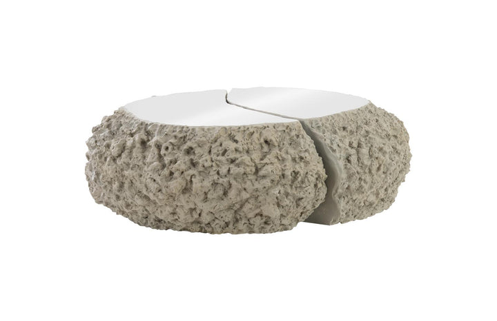 Split the Difference Coffee Table, Ash by Phillips Collection — view 2