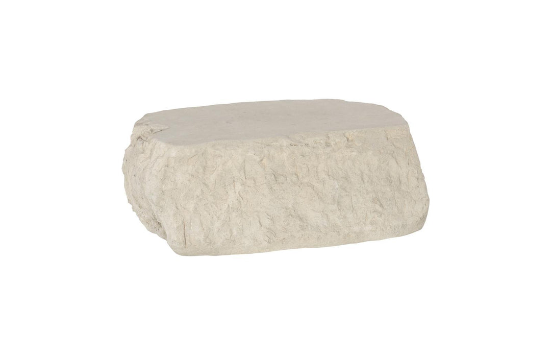 Quarry Coffee Table, Large, Roman Stone by Phillips Collection — view 3