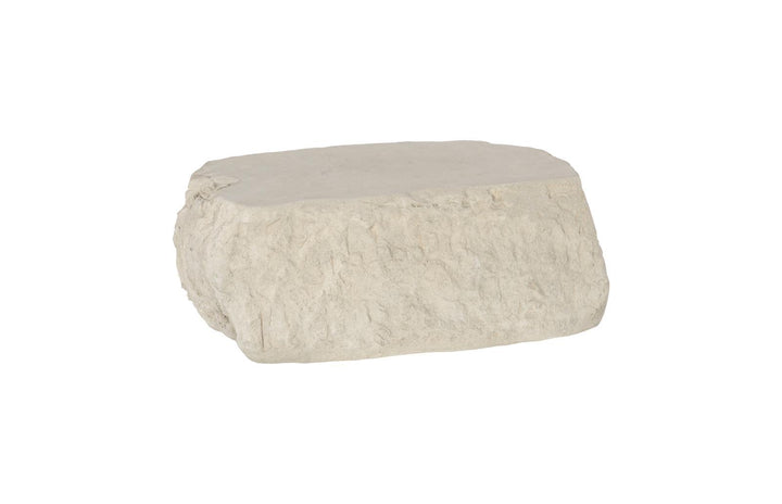 Quarry Coffee Table, Large, Roman Stone by Phillips Collection — view 3
