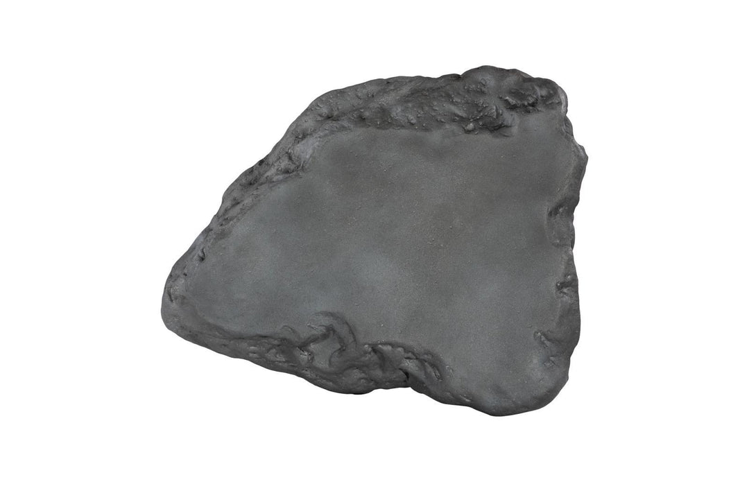 Cast Boulder Coffee Table, Charcoal Stone, Large by Phillips Collection — view 2