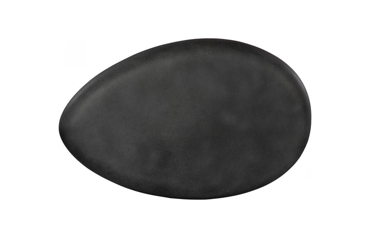 River Stone Coffee Table, Charcoal Stone, Extra Large by Phillips Collection — view 3