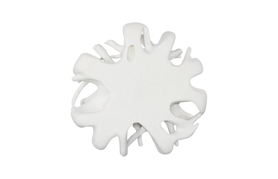 Cast Coffee Table Round, White Stone by Phillips Collection — view 2