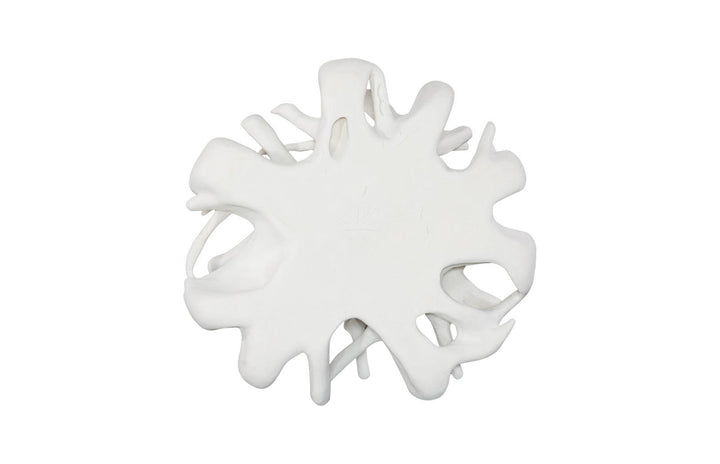 Cast Coffee Table Round, White Stone by Phillips Collection — view 2