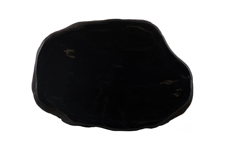 Quarry Coffee Table, Extra Large, Black Glamstone by Phillips Collection — view 2