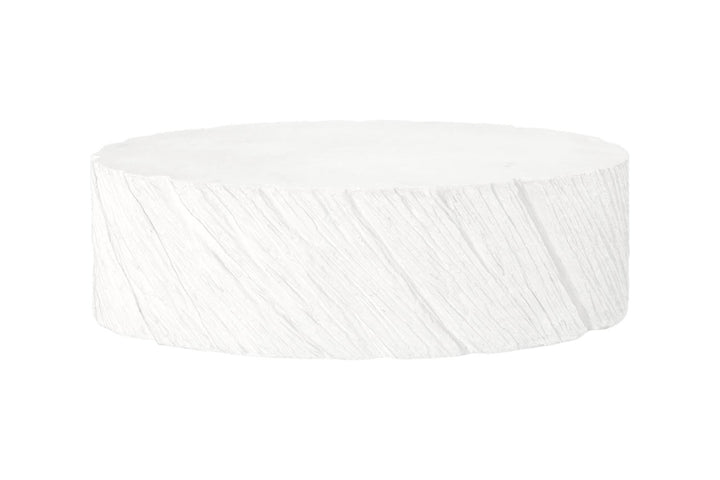 Shear Coffee Table, Oval, White Stone by Phillips Collection — view 3