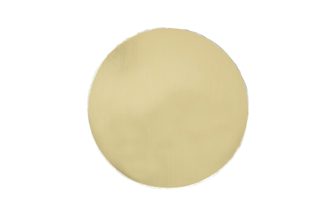 Broken Egg Coffee Table, White and Gold Leaf by Phillips Collection — view 2