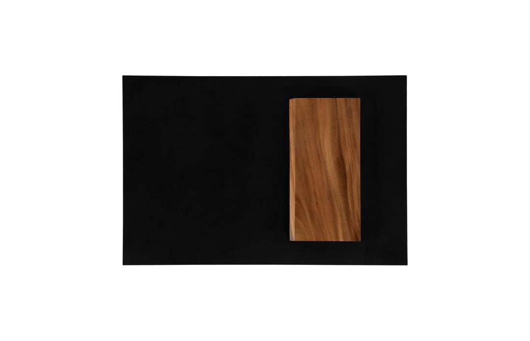 Slant Coffee Table, Natural/Black by Phillips Collection — view 2