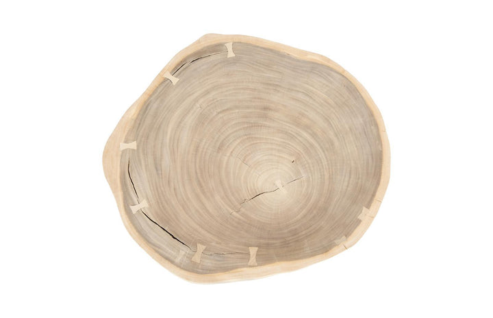 Floating Coffee Table with Acrylic Legs, Bleached , Size Varies by Phillips Collection — view 2