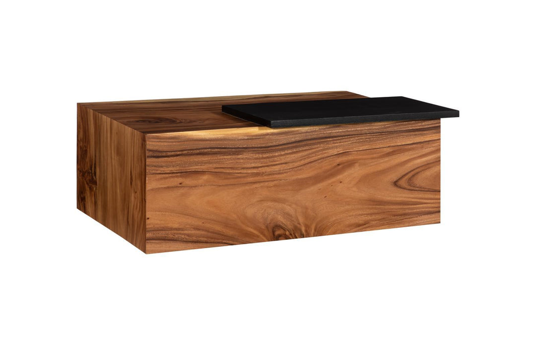 Plateau Coffee Table, With Shelf by Phillips Collection — view 1