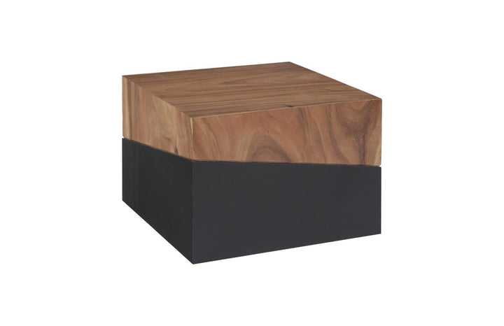 Geometry Small Coffee Table, Natural by Phillips Collection — view 2