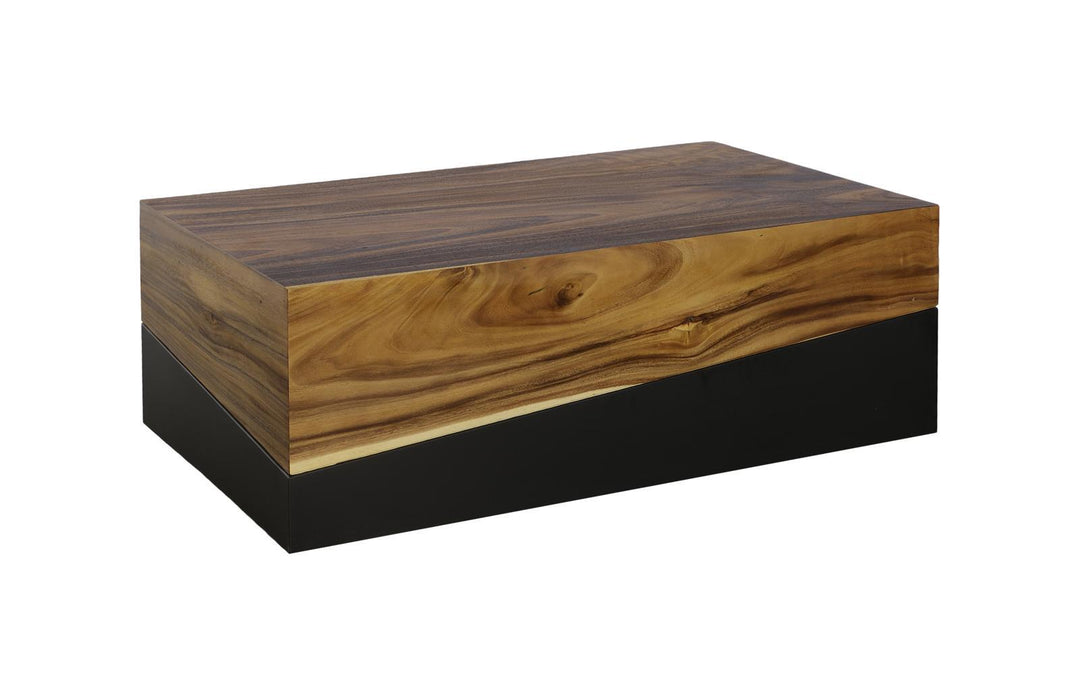 Geometry Coffee Table, Natural by Phillips Collection — view 1