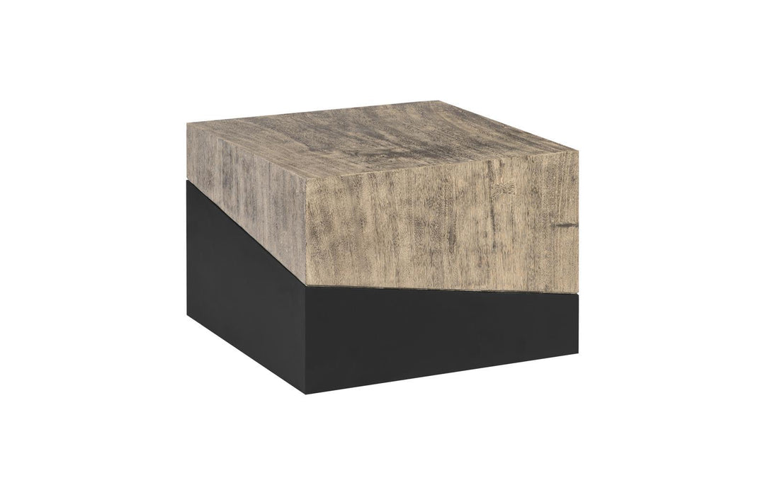Geometry Small Coffee Table, Gray Stone by Phillips Collection — view 2