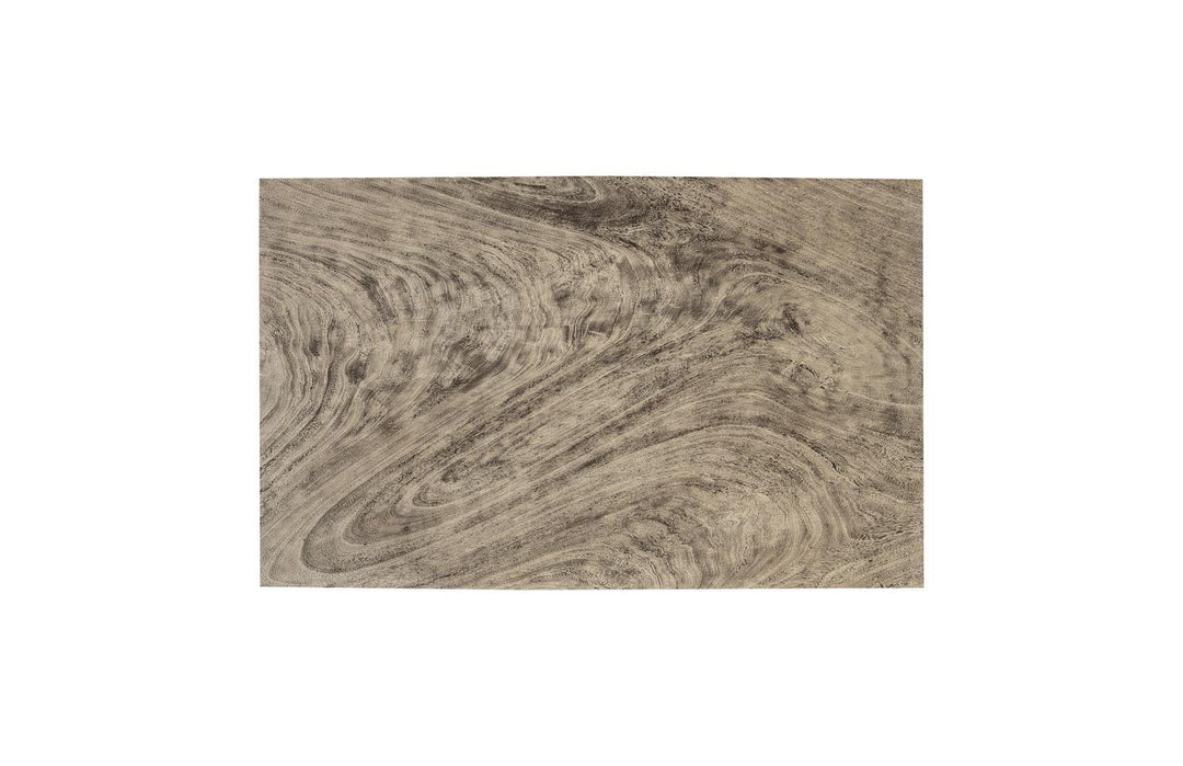 Geometry Coffee Table, Gray Stone by Phillips Collection — view 3
