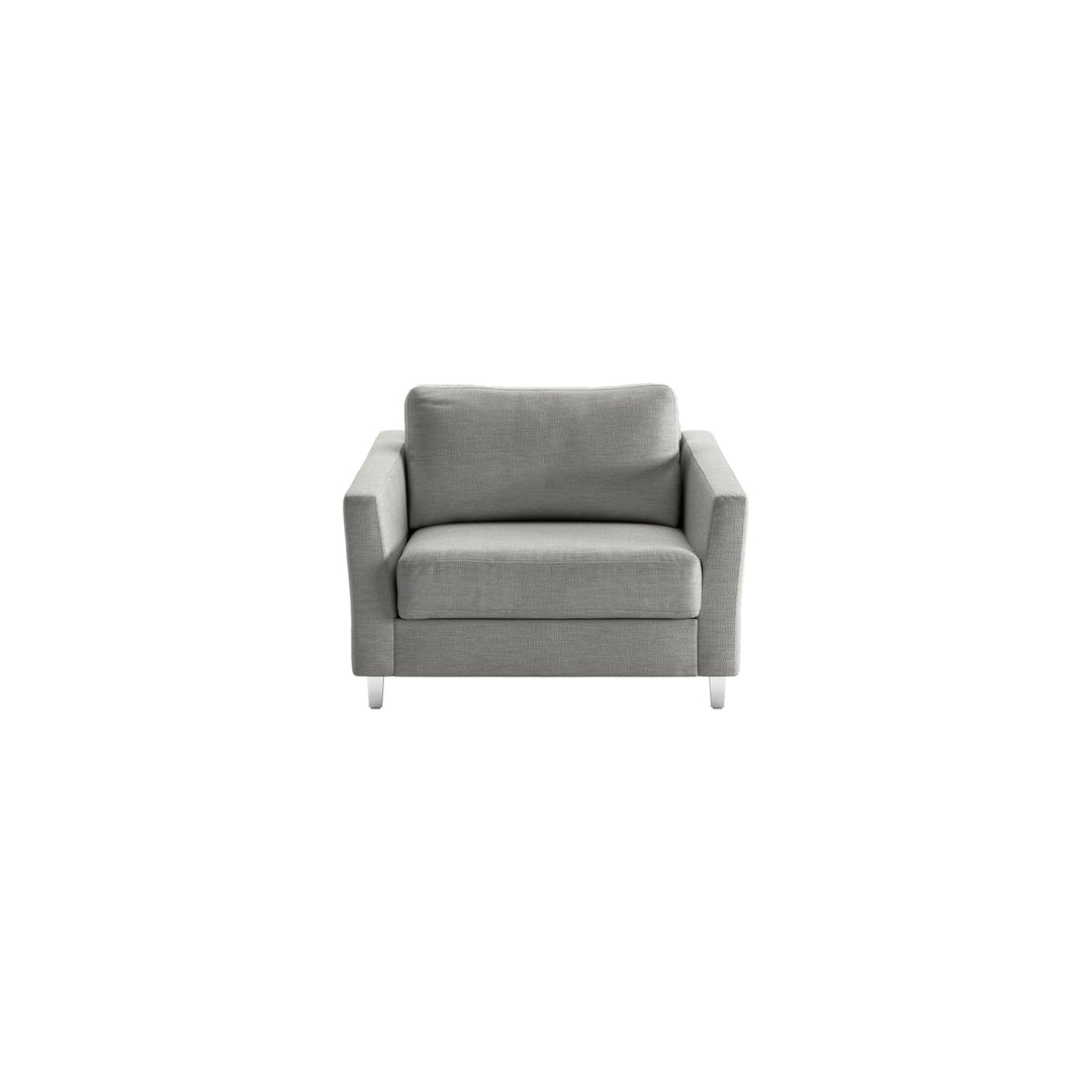 Monika Cot Size Chair Sleeper white cutout photo