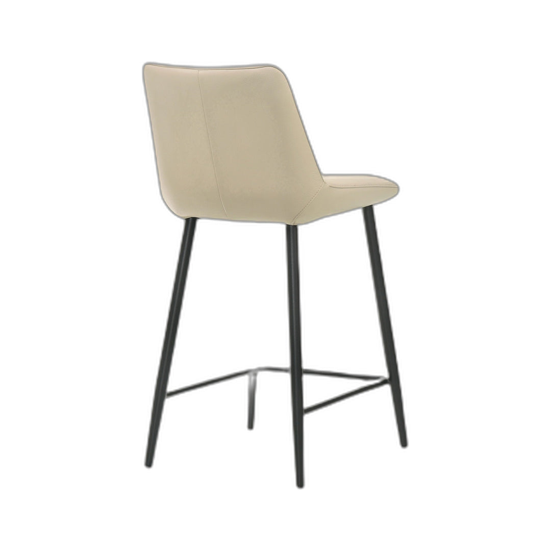 Pia Counter Stool — pure white cutout