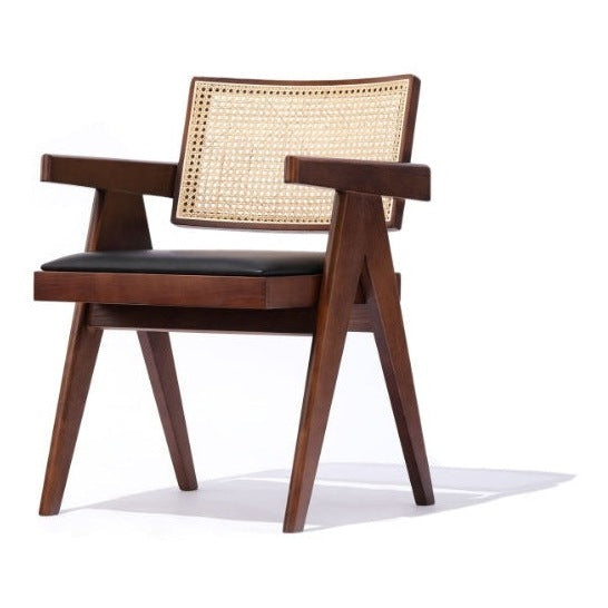 Pierre J Arm Half Wicker Chair by Soho Concept