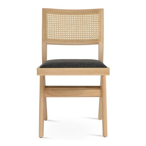 Pierre J Half Wicker Dining Chair by Soho Concept