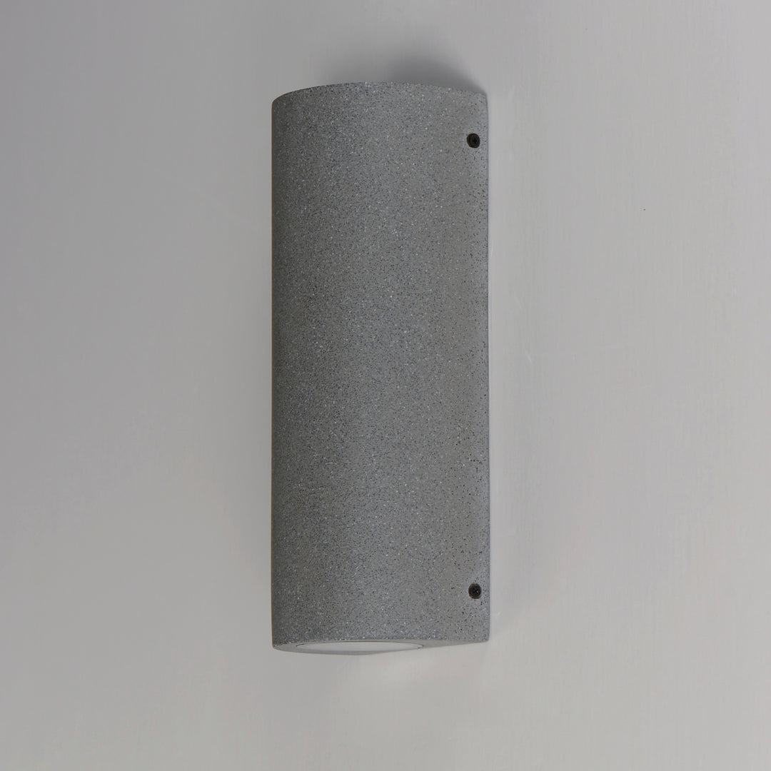 Pilar 2-Light LED Outdoor Wall Sconce - Cylinder by ET2 Lighting, styled view 4