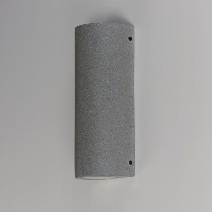 Pilar 2-Light LED Outdoor Wall Sconce - Cylinder by ET2 Lighting, styled view 4