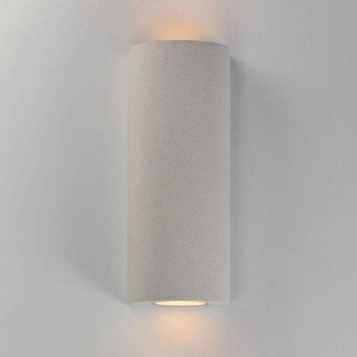 Pilar 2-Light LED Outdoor Wall Sconce - Cylinder by ET2 Lighting, styled view 6