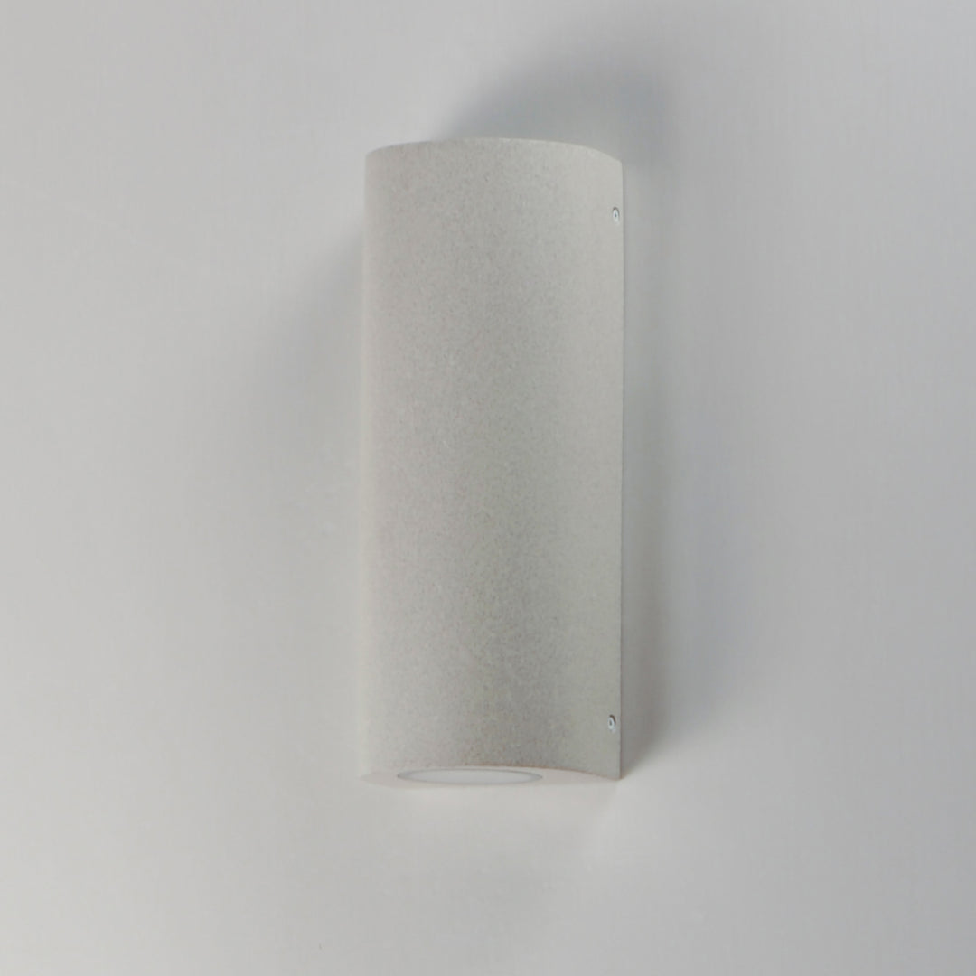 Pilar 2-Light LED Outdoor Wall Sconce - Cylinder by ET2 Lighting, styled view 7
