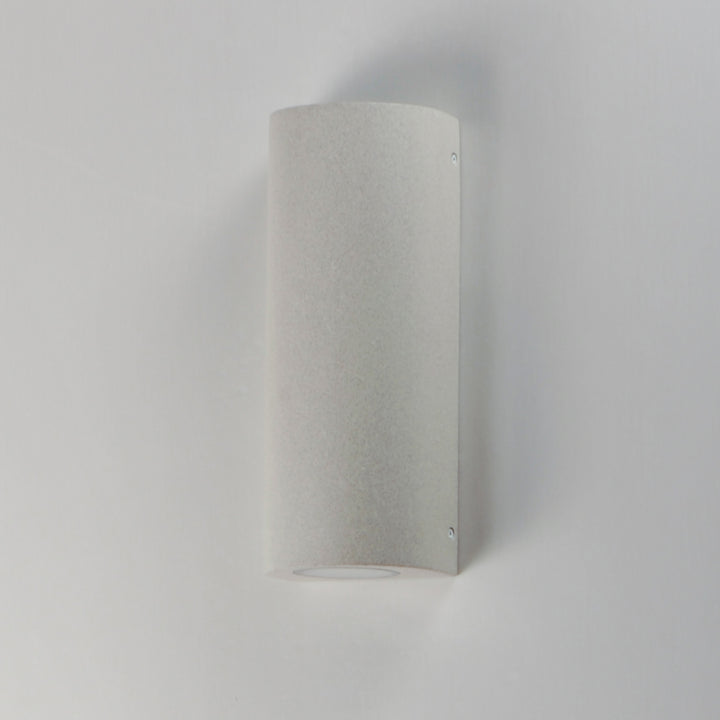 Pilar 2-Light LED Outdoor Wall Sconce - Cylinder by ET2 Lighting, styled view 7