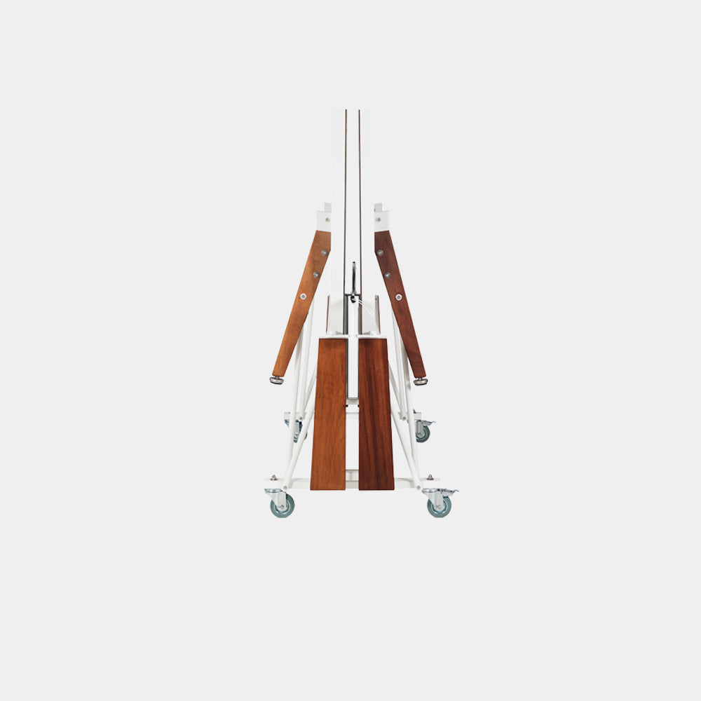 RS Folding Outdoor ping pong table in White by RS Barcelona